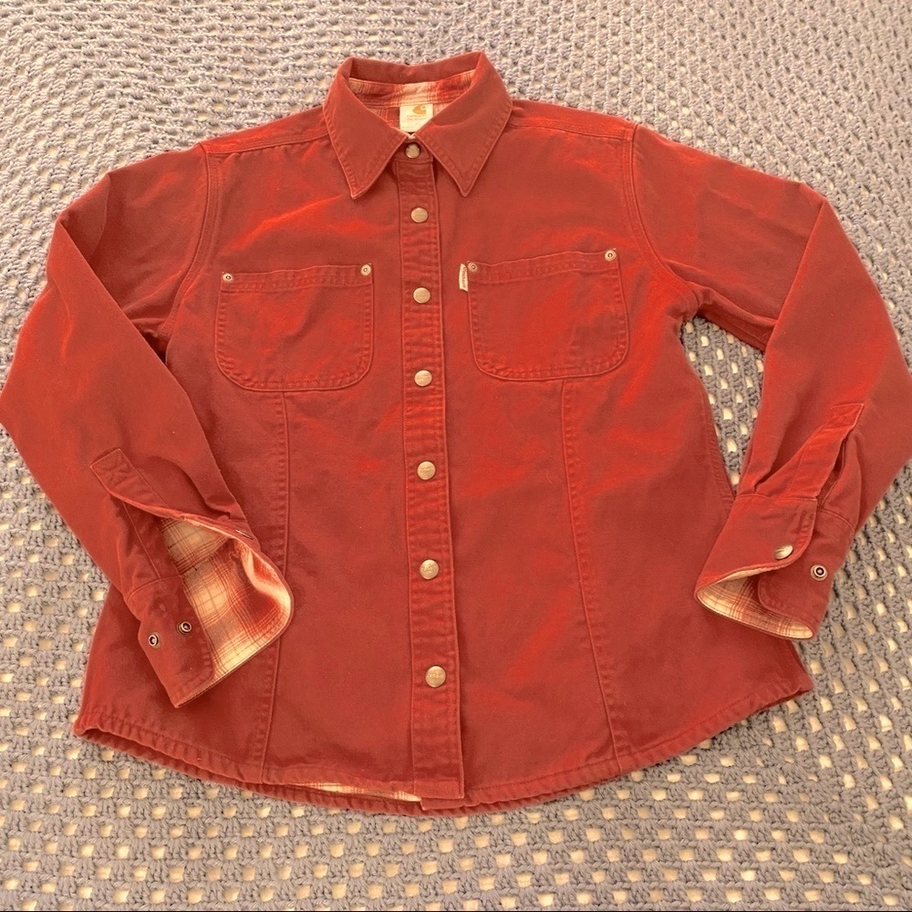 Carhartt Flannel Lined Shirt Jacket